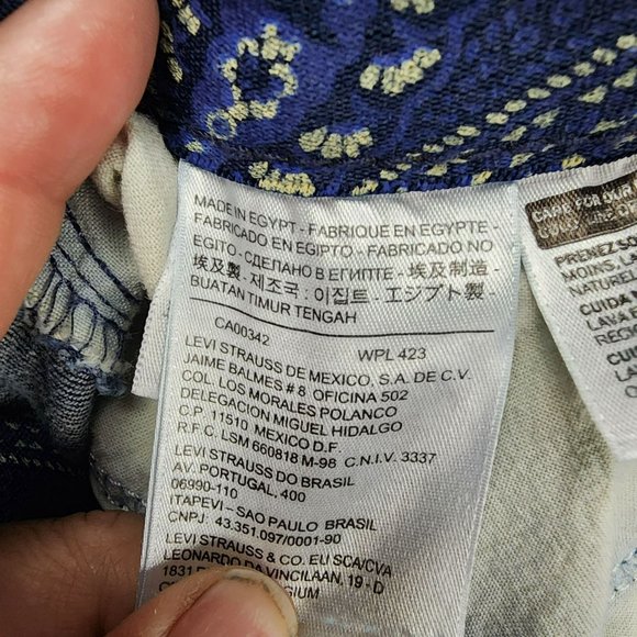 Levis Jeans Womens 16 525  Dark Wash Stretch Mid Rise Shaping Straight Leg - Picture 12 of 16